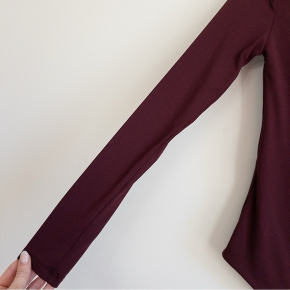 Nuuds Wide Square Neck Long Sleeve Bodysuit - Picture 7 of 13